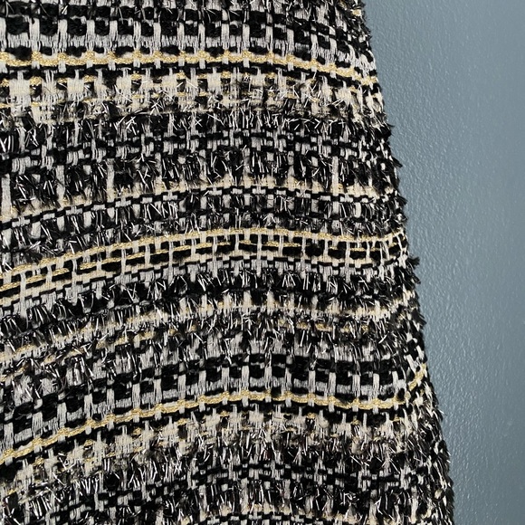 Ann Taylor LOFT Metallic Tweed skirt - Picture 2 of 8